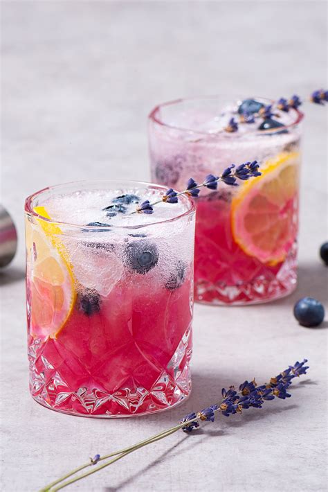 Cool off with a Blueberry Lavender Lemonade cocktail