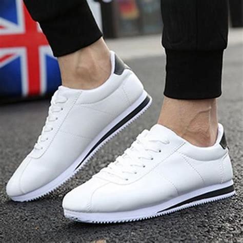 Cool shoes for men. 4. Adidas Stan Smith. BEST TENNIS SHOE. The Stan Smith is one of the single most popular tennis shoes and one of the most iconic styles from Adidas. Modern tech has rendered this shoe useless for competitive tennis, but it remains at the top of the list for preferred men’s white sneakers. 