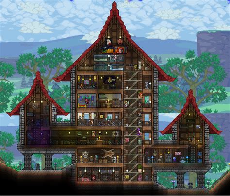 Hello y'all- terraria video for you. A simple but brilliant starter house for 1 npc and functional blocks.. 