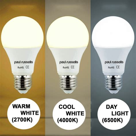 Cool white light bulbs. Learn how to choose the right color temperature for your light bulbs, from warm white (below 3000K) to daylight (above 6500K). See examples, images, and tips for different lighting settings and preferences. 