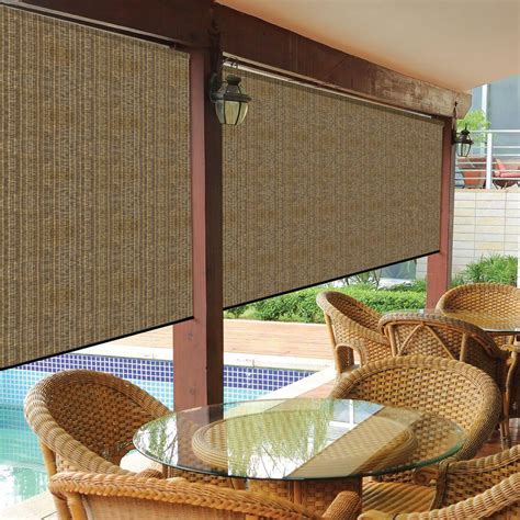 Coolaroo Simple Lift Outdoor Roller Shades feature our one-handed, simple lift operation. Perfect for any outdoor space, including pergolas, decks, and patios, our weather resistant fabric and components resist fading, ensuring your shades will look great for a long time. These shades provide an economical solution for your outdoor environment..