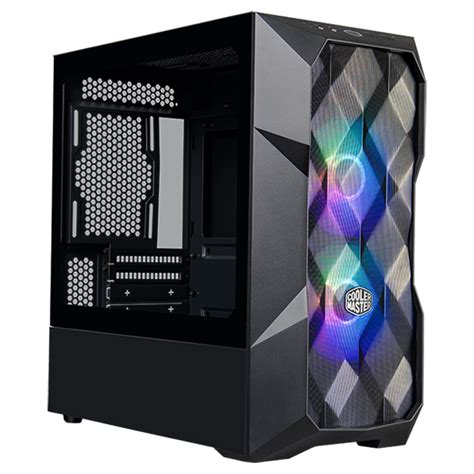 Cooler Master TD300 Mesh Micro-ATX Tower with …