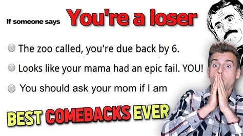 Best Comebacks For Your Enemies. You aren't worth the d