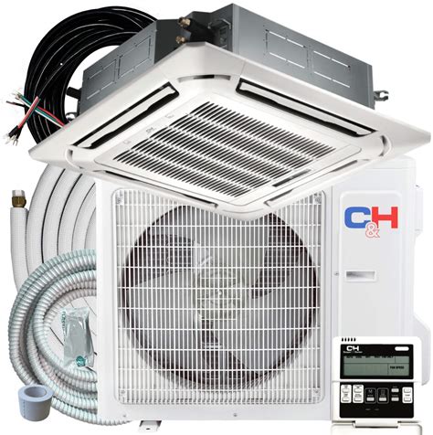 Cooper & Hunter Sophia Series Single Zone 35,000 BTU Wall-Mount Ductless Mini Split Air Conditioner With Heat Pump 33,000 BTU Cooling Capaticy, 35,000 BTU Heating capacity. Uses 208-230V, ETL Intertek Approved, AHRI Certified. Works for heating with ambient temperature up to 5F°. 