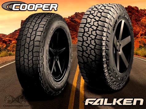 BFs KO2 vs Falken AT3W vs Cooper AT3 Tires. I’m 