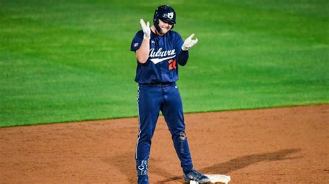 – After homering five times in four games last week, Auburn first baseman Cooper McMurray has been named the Southeastern Conference Player of the Week, …