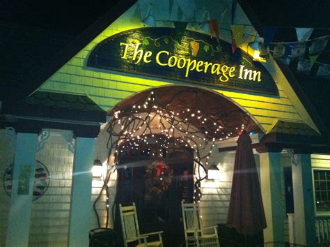 Cooperage inn. The church leader chatted with the manager at Cooperage Inn and they seated all 42 people in late afternoon with less than 3 hours notice!!!!! We were given 3 lovely choices and the service was superb. A big thank you to this fabulous, understanding restaurant, and cant wait to visit again. Your kindness and understanding was most appreciated!!!!! 
