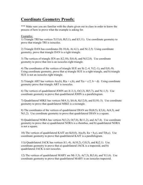 Coordinate geometry proofs worksheet pdf.  It may Browse over 490 educational re...