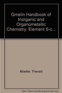 Coordination compounds gmelin handbook of inorganic and organometallic chemistry 8th. - A comprehensive guide to mergers acquisitions managing the critical success factors across every stage of the ma process 2.