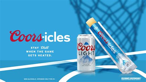 Coors Light debuts beer-flavored popsicles for March Madness