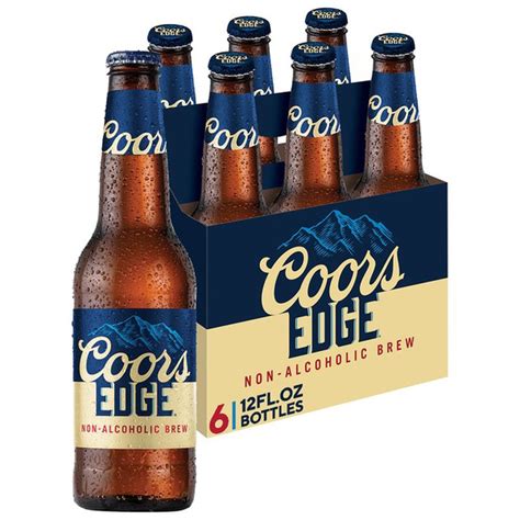 Coors non alcoholic beer. Shop for Coors Edge Non-Alcoholic Beer (6 bottles / 12 fl oz) at City Market. Find quality adult beverage products to add to your Shopping List or order ... 