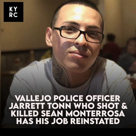 Cop fired for his role in the killing of Sean Monterrosa will be reinstated by Vallejo Police