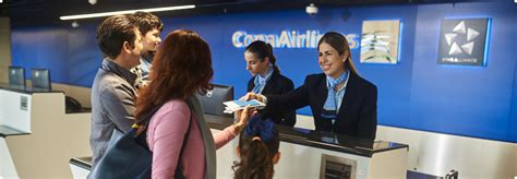 Find out about the options for Check-in and time recommendations depending on the airport. Important announcements. Keep up to date with the latest recommendations and warnings related to your trip. Discover Copa Airlines. Copa Airlines connects all of the Americas. Learn about our world class service. All our destinations. Discover all the ….