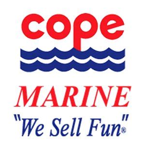 Cope marine. Cope Marine is a marine dealership with locations in O'Fallon, IL and Branson West, MO. We sell new and pre-owned Boats from Apex, Bayliner, Crownline, Evinrude, Lund, Mercury Marine, Scarab, South Bay, Triton, and Yamaha with excellent financing and pricing options. Cope Marine offers service and parts. 