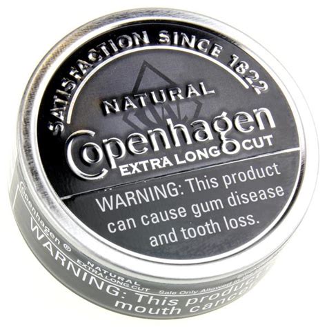 Copenhagen natural extra long cut. Copenhagen Extra Long Cut Natural Smokeless Tobacco. Loading zoom. Model: 56 Reviews. Sale: USD$25.00. Qty: WARNING: This product can cause mouth cancer. WARNING: This product can cause gum disease and tooth loss. WARNING: This product is not a safe alternative to cigarettes. 
