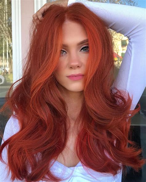 Coper hair. ... copper hairstyle braids ponytails hair look orange red hair color - Garnier. Cómo peinar el cabello con coloración Cowboy Copper. La mayoría de las bellezas ... 