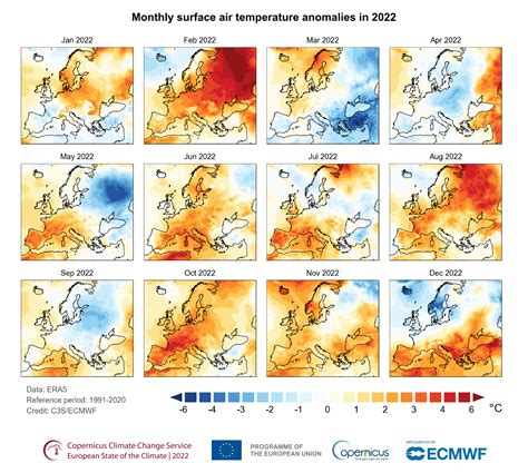 Copernicus: European State of the Climate 2022