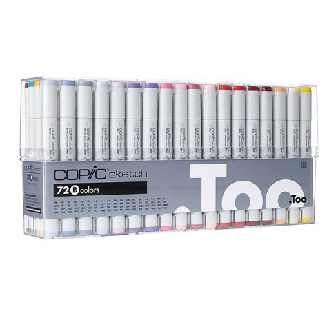 Copic Sketch Basic Set 72 A - Panduro