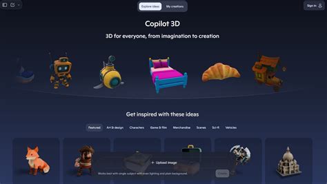 Copilot 3d image generator.  Microsoft plans to revise Copilot's outdated 'use at ...