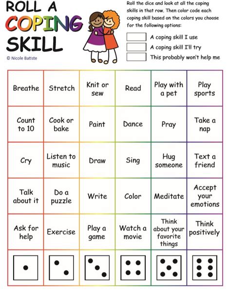 Coping Skills Games Teaching Resources TPT