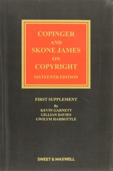 Copinger and skone james on copyright by kevin m garnett. - Arjo battery sara plus parts manual.