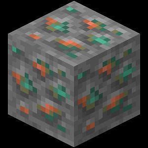 Copper Ore in Minecraft