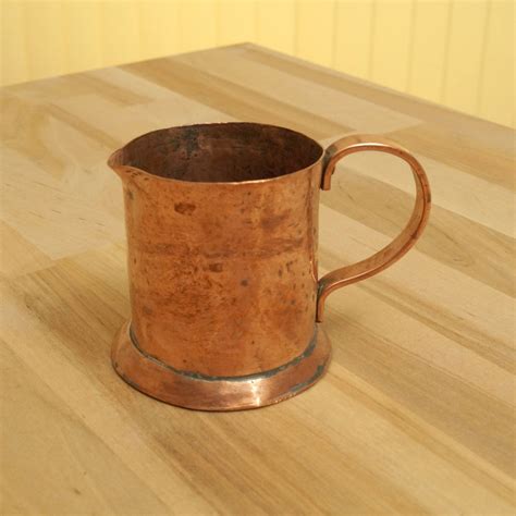 Copper Pitcher and Mugs - Etsy