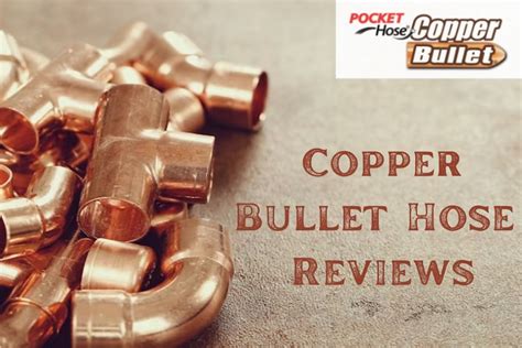 Find helpful customer reviews and review ratings for Pocket Hose Copper Bullet AS-SEEN-ON-TV Expands to 75 ft REMOVABLE Turbo Shot Nozzle Multiple Spray Patterns 3/4 …. 