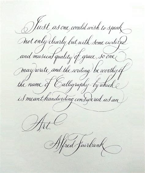 Copperplate using work of John Stevens as a guide. Cursive