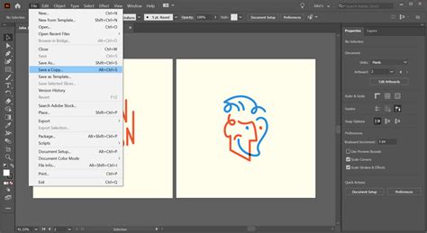 Copy Adobe Illustrator links
