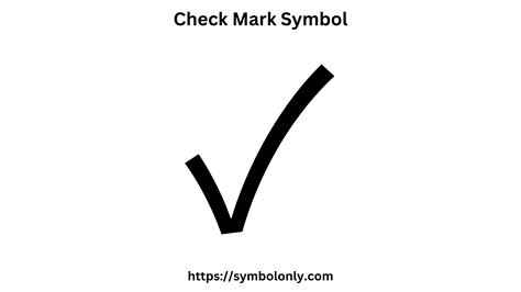 Copy And Paste Check Mark Symbol ( Tic Symbol) and …