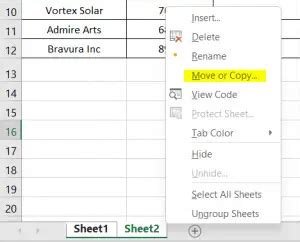 Copy Excel Sheet to Another Sheet with Same Format and Formulas