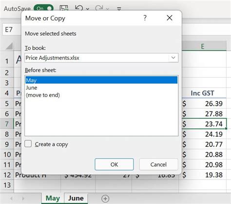 Copy Excel Worksheet To Another Workbook