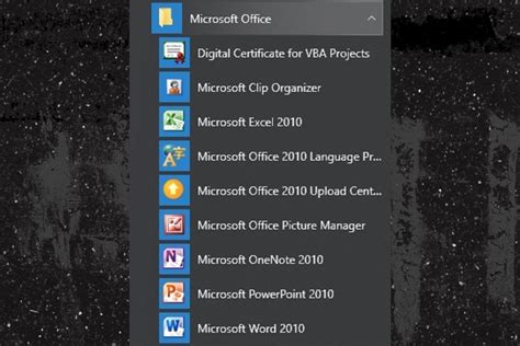 Copy MS Office 2010 new