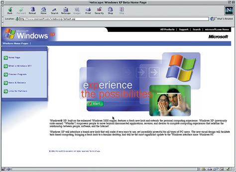 Copy MS windows XP web site