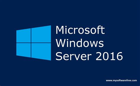 Copy MS windows server 2016 for free