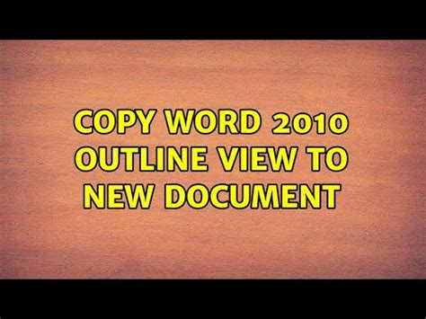 Copy Word 2010 lite