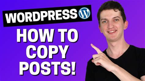 Copy a Post or Page – WordPress.com Support