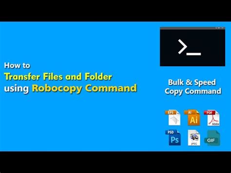 Copy a folder from D drive to a USB flash drive using robocopy