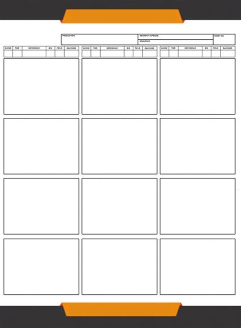 Copy of Storyboard Template Google Docs