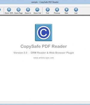 CopySafe PDF Reader indir Windows PDF . 
