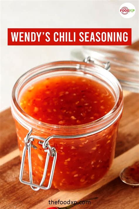 Copycat Wendys Hot Chili Sauce Recipes