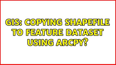 Copying shapefile to Feature Dataset using ArcPy?