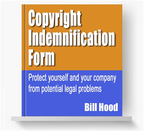 Copyright Indemnification Form Screenprint Books