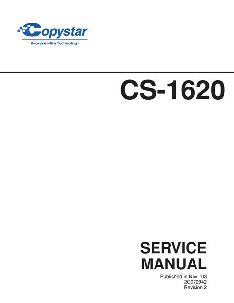 Copystar cs 1620 cs 2020 service repair manual. - Économie politique de la corruption et de la gouvernance.
