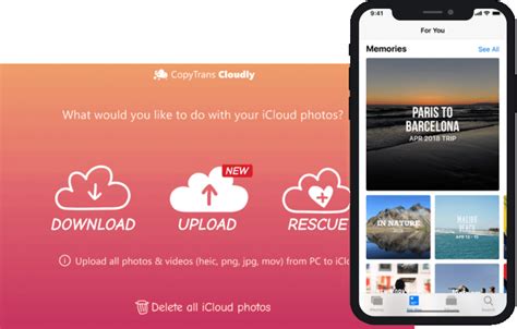Copytrans cloudly.  It allows users to securely store, sync, and access their music, .  S...