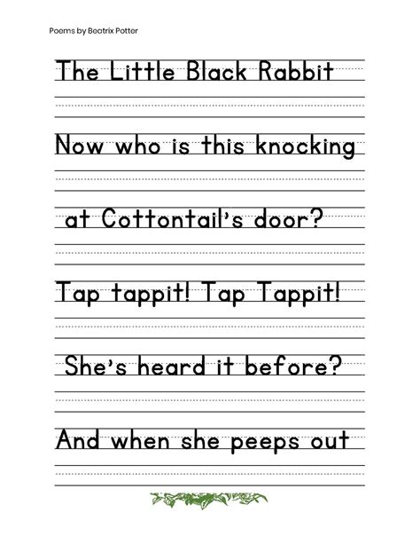 Copywork Printables in Print & Cursive A Quiet Simple Life with