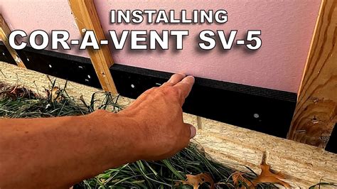 Cor a vent sv 5. More Products By Cor-A-Vent, Inc. Revolution Rolled Ridge Vent. S-400 Strip Vent. SV-3 Rainscreen Siding Vent. SV-5 Rainscreen Siding Vent. V300 Low-Profile Ridge Vent. V600 Ridge Vent. 