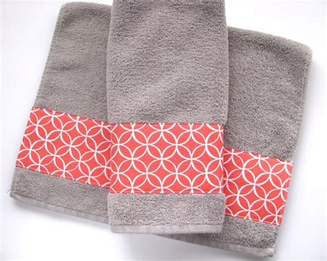 Coral Towels - Etsy