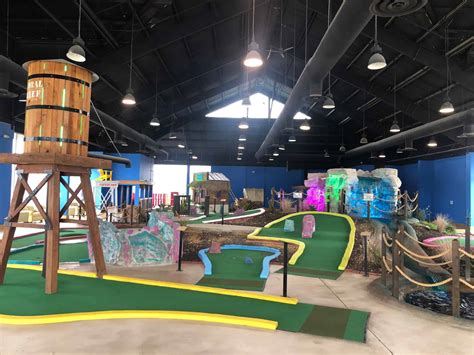 Coral reef mini golf. Apr 12, 2022 · This is an amazing accessible mini golf course! even better it is indoors! The staff were super sweet with our daughter who has mobility needs, even had a club with a pivoting head to make it easier... 